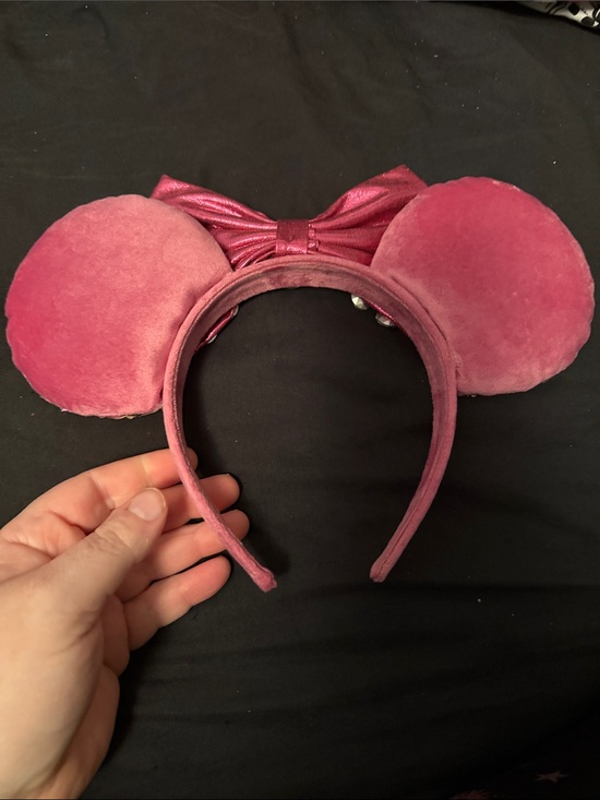 Sparkle Mouse Ear Headband & Scrunchie Set - Pink